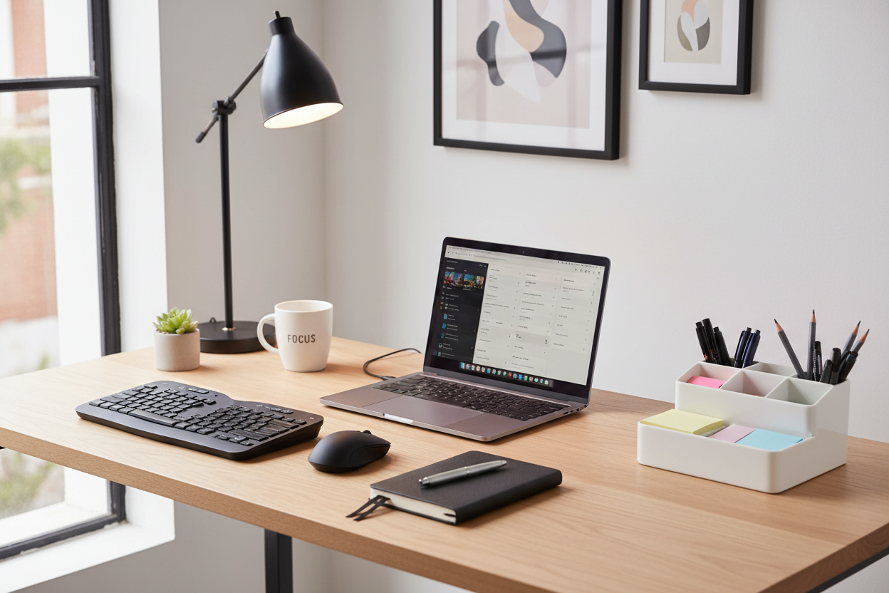 Achieve Maximum Productivity with These Desk Supplies