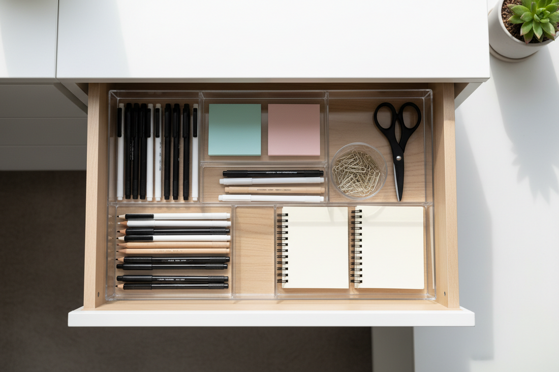 Desk Drawer Organization Tips