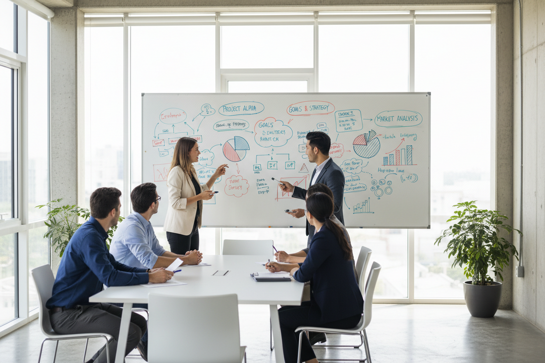 The Benefits of Using Whiteboards in Offices