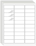 1" x2-5/8 Shipping Address Labels, Blank Mailing Labels, 30-UP White Self-Adhesive Name Tag Stickers for Inkjet and Laser Printer [200 Sheet 6000 Labels]