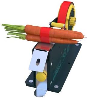 WOD Heavy Duty Steel Housing, Vegetable Wrappers Bag Sealer Taper Dispenser with Safety Lock (Pack of 6) - for Packaging Vegetables or Ground Meats: Up to 1 inch Wide (Holds 1", 3", & 3.5" inch Core)