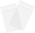 AUEAR, 4"x6" (100 Pack) Clear Plastic Sleeves - Acid Free 1.6Mil Crystal Resealable Bags -Fit for 4X6 Prints, Photos, A1 Cards, Envelopes