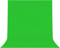 Green Polyester Background - 6.5 x 10FT Professional High Density Green Screen Backdrop for Party Photography and Video Studio