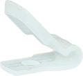 Secure 1/8 Inch Premium R Type Natural Nylon Screw Mount Cable Clamp for Wire Management - 100 Pack