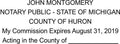 Michigan Rectangular Notary Stamp | Official State Notary Stamp | Official Seals | Meets State Specifications (Michigan, Rectangular Stamp)