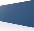 KTRIO Large Gaming Mouse Pad with Stitched Edges, Extended Mousepad with Superior Micro-Weave Cloth, Non-Slip Base, Water Resist Keyboard Pad for Gamer, Office & Home, 31.5x15.7in, Navy Blue