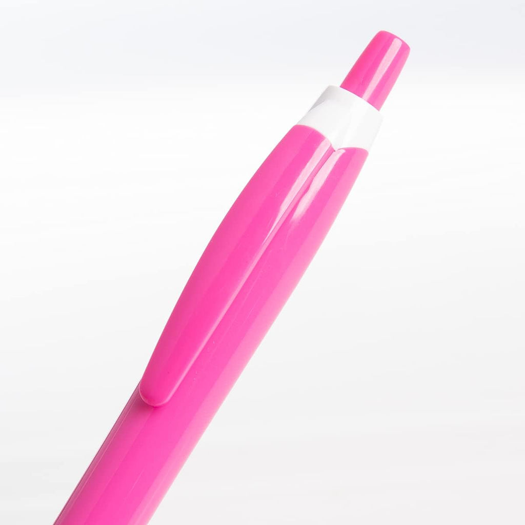 100 Pack Office Pens, Retractable Ballpoint Pens in Black Ink, Ideal for Schools, Notebooks, Journals (Assorted Colors, 100pcs)