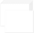 100 Pack White Blank Cardstock 5x7 Thick Paper，Goefun 80lb Flat Cards Stock Printer Paper for Invitations, Postcards, Photos, DIY Card Making