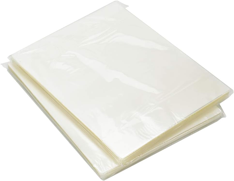 RyhamPaper Thermal Laminating Pouches, Laminating Sheets 8.9 x 11.4-Inches/Letter Size/5 mil, 100 Pack Laminator Sheets for Sealed Document, Cards, Clear Laminated Finish, Round Corner, Waterproof