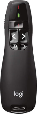 Logitech Wireless Presenter R400, PowerPoint Clicker with Laser Pointer, Wireless Presentation Clicker Remote