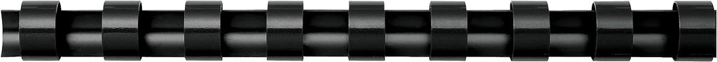 Fellowes Plastic Binding Comb 3/8" Black, 100Pack