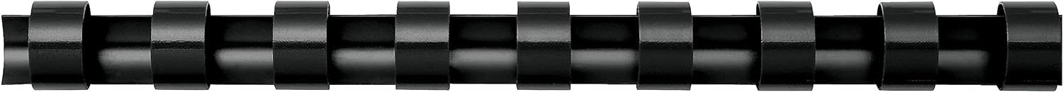 Fellowes Plastic Binding Comb 3/8" Black, 100Pack