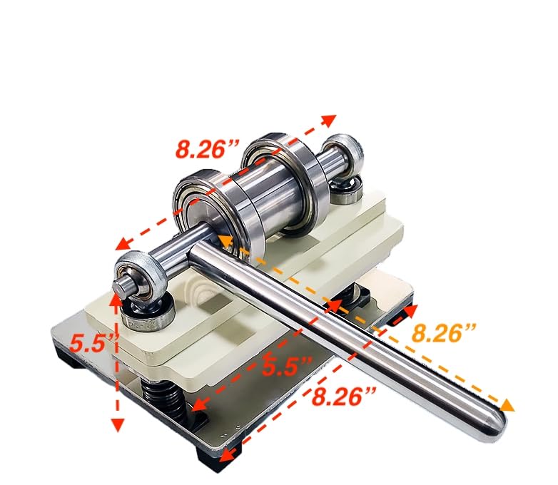 Leather Die Cutter, Hand Press Cutting Machine, Manual Die Cutting Embossing Machine With Knife Mold for Paper Craft DIY Pattern Mold Stamping