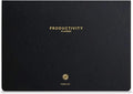 Intelligent Change - Daily Desk Pad, 3-Month Productivity Planner, Tear-Out Deskpad for to-Do List, Productivity Tools for Time Management and Mindfulness, A4 Size, Black