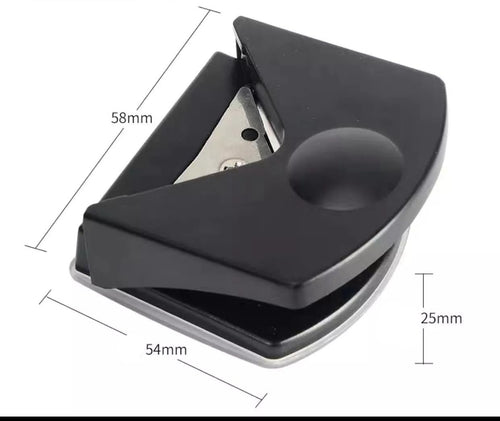 1 PC Black Paper Corner Rounder, Round Corner Cutter Punch Tool for Paper Crafts, Photo, Cardstock, DIY Projects, Laminate, Card Making and Scrapbooking