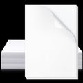 100 Pcs Printer Paper 11 x 17 Inch Copy Paper 52 lb Glossy Paper Heavy Weight Cardstock Tabloid Paper Heavy Card Stock for Presentation Laser Back to School Office Supplies(White)