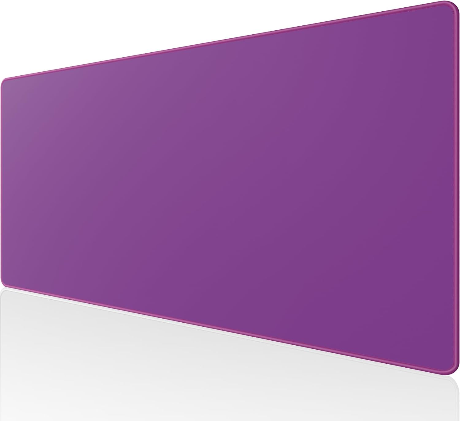 KTRIO Large Gaming Mouse Pad with Stitched Edges, Extended Mousepad with Superior Micro-Weave Cloth, Non-Slip Base, Water Resist Keyboard Pad for Gamer, Office & Home, 31.5x15.7in, Violet Purple