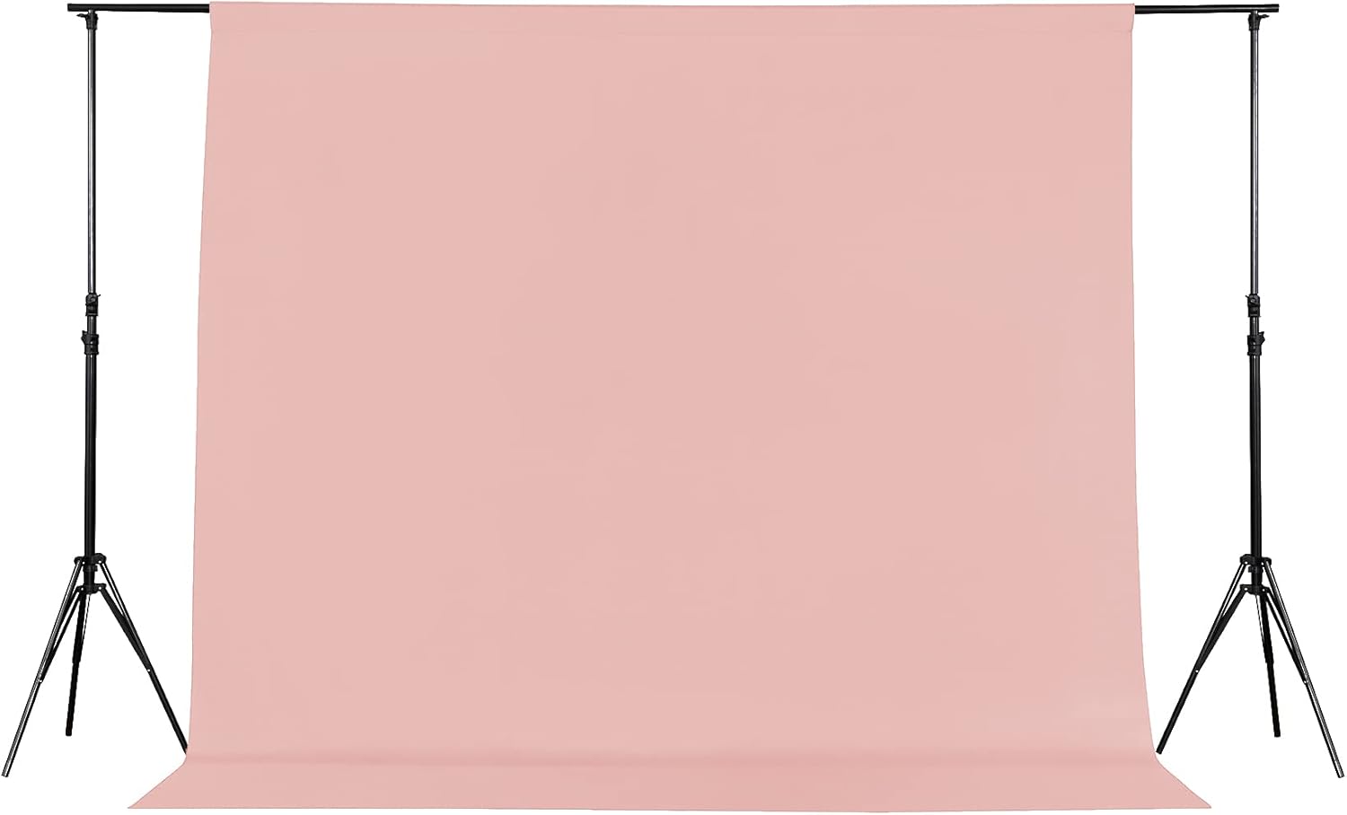 Joccun 6X9FT Light Pink Backdrop Background for Photography,Polyester Backdrop Curtain Background Screen for Photography,Photoshoot,Video Recording,Studio(6X9ft,Light Pink)