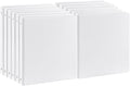 1 inch 3-Ring Binder, 1" Round Ring Binders with 2 Inside Pockets, View Basic 1 in Binders, Clear View Cover 1-inch-Binder Holds 8.5'' x 11''Paper for Office/Home/Back to School（Pack of 12, White
