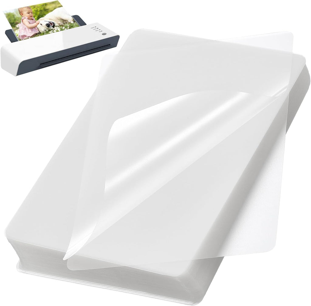100 Pack Laminating Sheets, 9 x 11.5 Inch Clear Thermal Laminating Pouches for Thermal Laminator, 5 Mil Lamination Sheet Paper, Letter Size, HeatSeal