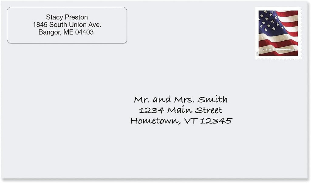 Personalized Return Address Labels, Roll of 250 Transparent Clear Self-Adhesive Labels Without Dispenser, Customize with Name & Shipping Address, Colorful Images