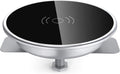 i.VALUX Desk Wireless Charger, 15W Fast Charging Pad for iPhone 17/16/15/14/13/12/11/Pro/Xs Max/XR/AirPods/Samsung Galaxy 10/S10+/S9,Hidden Embed in Furniture Desk Grommet Hole Qi Charger Station