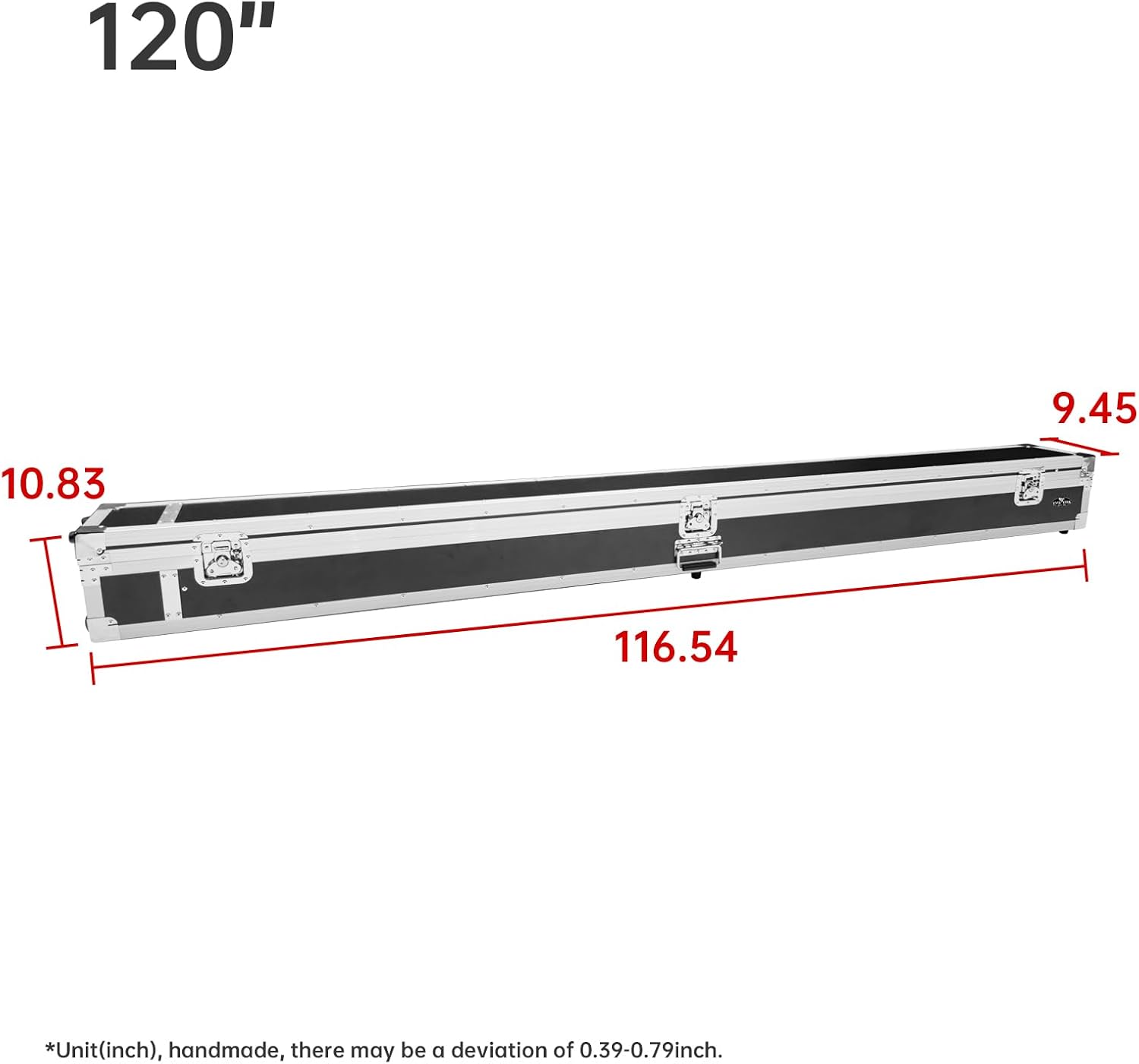 VIVIDSTORM 120" Screen Heavy Duty Aluminium Travelling Case，VHDTC120H