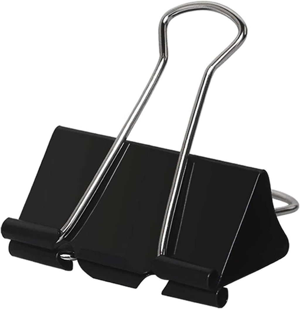 Extra Large Binder Clips 2 Inch (60 Pack), Heavy Duty Big Binder Clips Big Paper Clamps for Office and Home Supplies, Black