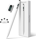 Digiroot iPad Apple Pencil 2025-2018, LED Power Display Dual-Tip Stylus Pen with 3X Fast Charge, Compatible for iPad A16 11/10/9/8/7/6, Pro 11"/12.9"/13''/M4, Air M3/M2/5/4/3, Mini 7/6/5