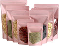150 Pcs Mylar Bags for Food Storage, 6x9 Mylar Bag with Window Stand Up, Bulk Holographic Resealable Bags Smell Proof Bag Food Packaging for Small Business Freeze Dried Candy Jewelry Foil Packaging