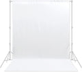 White Backdrop 8x10ft – Professional Photography Backdrop for Photoshoots, Studio & Portraits, Wrinkle-Free, Opaque, Machine Washable Polyester, Non-Fading, Reusable for Photo Background