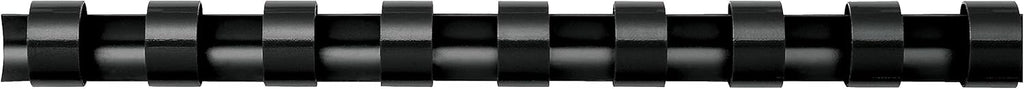 Fellowes "Fellowes 52327, Plastic Combs - Round Back, 100 pack, Black, "5/8"",120 sheet capacity"