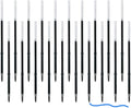 Ballpoint Pen with Stylus Tip, Soft Touch Click Pen, 2 in 1 Metal Pens, Medium Point(Blue refills - 20 pcs)…