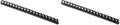 Fellowes Plastic Binding Comb 3/8" Black, 100Pack (Pack of 2)