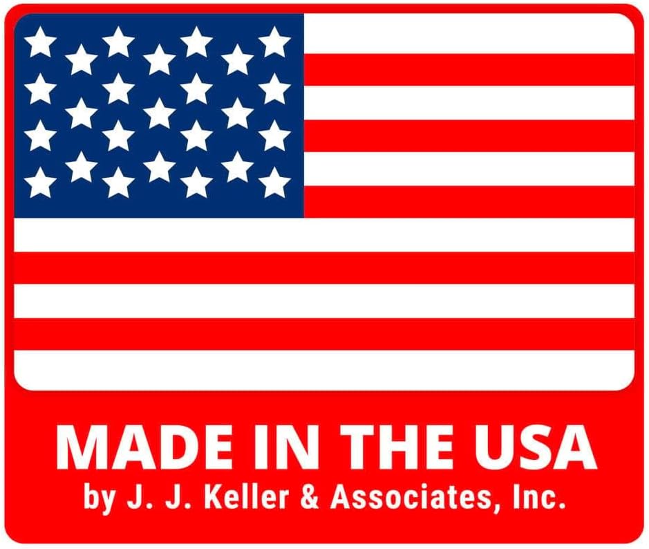 Detailed Driver's Vehicle Inspection Report 4-pk. - Book Format with 31 Sets, 2-Ply Carbonless, Blue Ink, 5.5" x 8.5", Meet FMCSR Requirements, J. J. Keller & Associates, Inc.