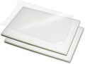 Rayson Clear Binding Cover - 12 mil Polypropylene, 8-1/2 × 11 inches, Durable Un-Punched Plastic Presentation Covers, 50-Pack (PP350C)
