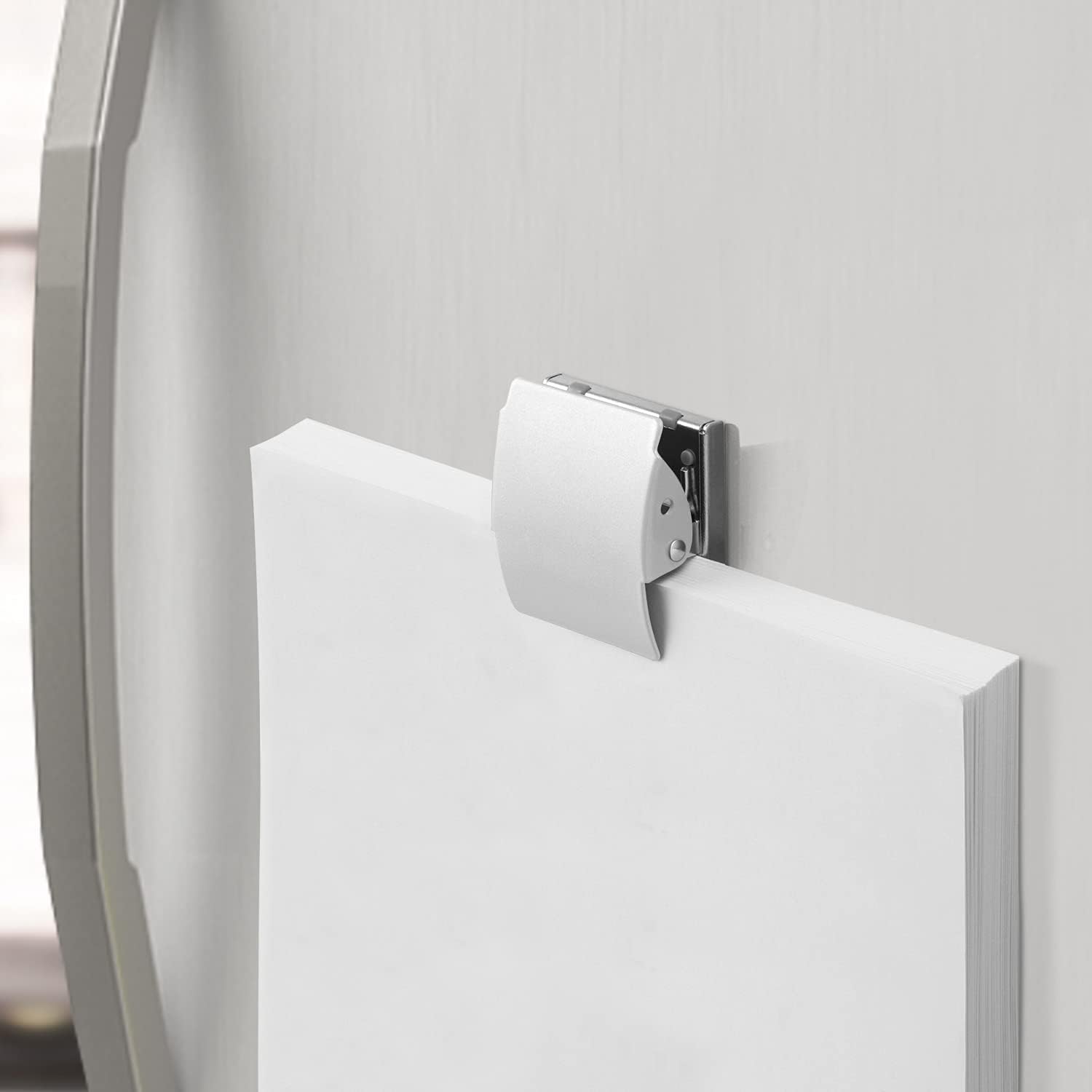 Plus Extra Strong Magnetic Clips, Large White, 3-Pack