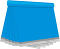 100 Blue 10x13 Poly Mailers, Self-Sealing, Waterproof, Tear-Resistant Shipping Bags, Ideal for Shipping Apparel, Books, Accessories, and Small Electronics