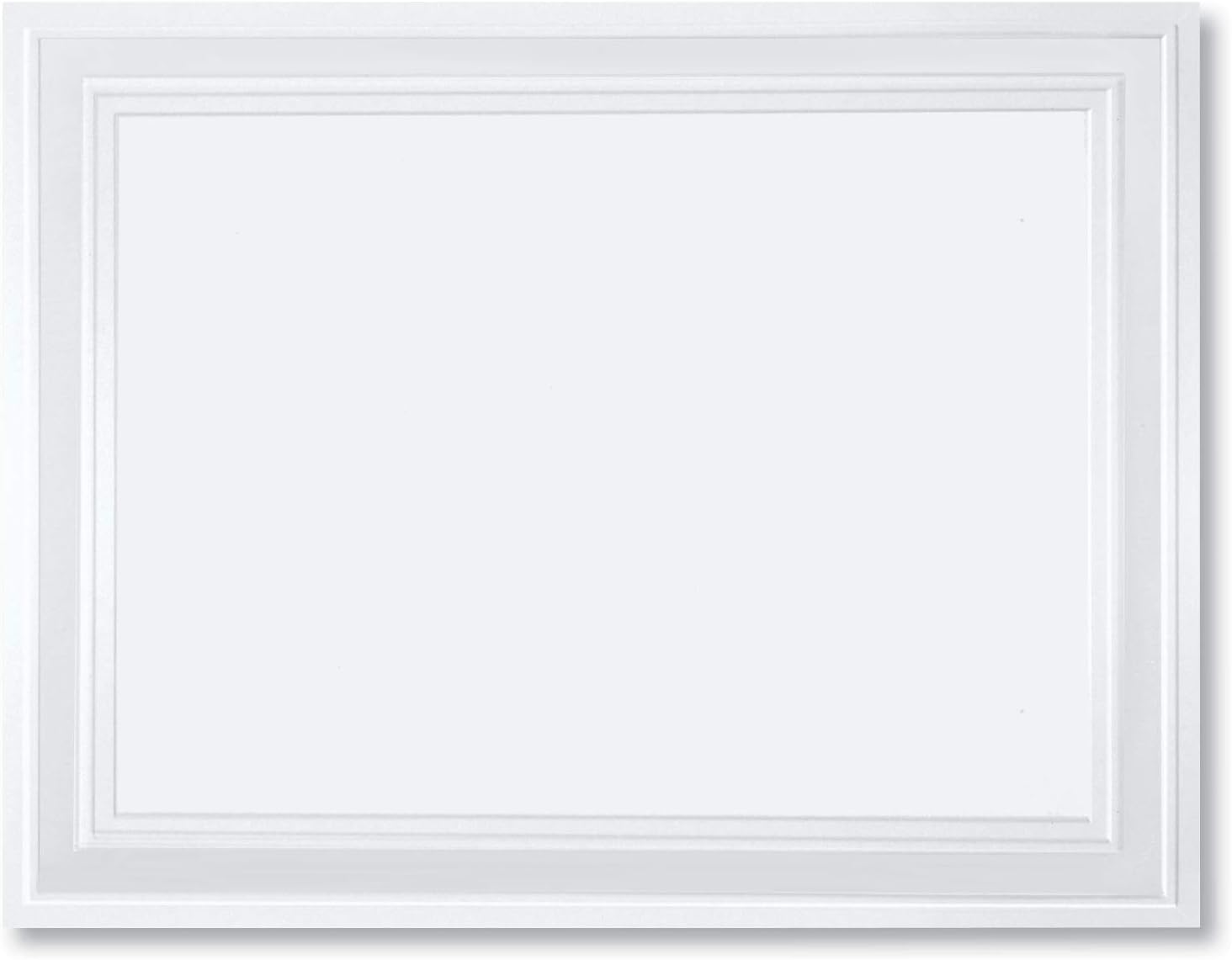 PaperDirect Pristine Specialty Certificates, 50 Sheets of 38lb White Paper, 8½" x 11", Pearl Bold Foil Border, Perfect for Awards, Students, Employees, Volunteers, Course Completion, Diplomas