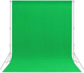 Green Backdrop 6x8ft – Professional Photography Backdrop for Photoshoots, Studio & Portraits, Wrinkle-Free, Opaque, Machine Washable Polyester, Non-Fading, Reusable for Photo Background