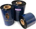 72 Rolls Wolfbarco 1.57" x 1476' (40mm x 450m) Black Standard Full Resin Thermal Transfer Ribbon Compatible with Zebra,TEC, INTERMEC,Citizen,TSC,GODEX,ARGOX Printers