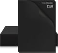 100 Pcs Printer Paper 11 x 17 Inch Copy Paper 52 lb Glossy Paper Heavy Weight Cardstock Tabloid Paper Heavy Card Stock for Presentation Laser Back to School Office Supplies (Black)