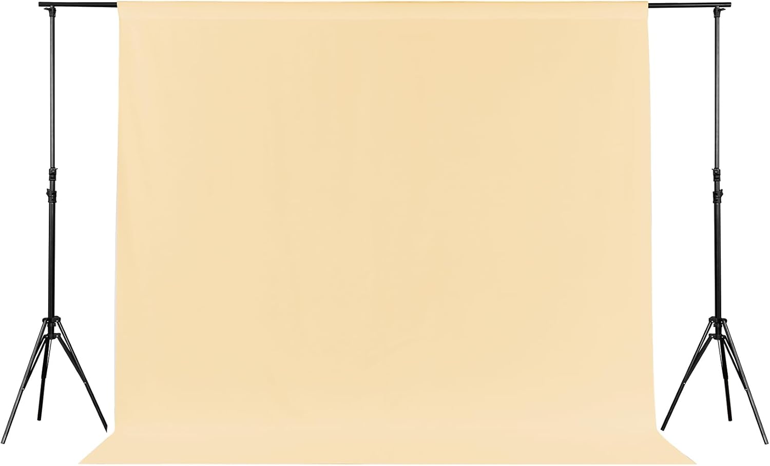Joccun 7X10FT Champagne Backdrop Background for Photography,Polyester Backdrop Curtain Background Screen for Photography,Photoshoot,Video Recording,Studio(7X10ft,Champagne)
