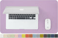 Leather Desk Mat - Small Non-Slip PU Desk Pad for Office and Home - Desk Organization and Accessories - Ideal for Large Mouse Pad and Small Desk Mats on Top of Desks (Purple,23.6"x 13.8")