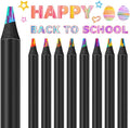8-Color Rainbow Colored Pencils for Adult Coloring Books, Aesthetic Drawing Pencils, Jumbo Coloring Pencil, Art Supplies for Adults, Cute Art Kit Fun Color Pencil Set, Gifts for Kids