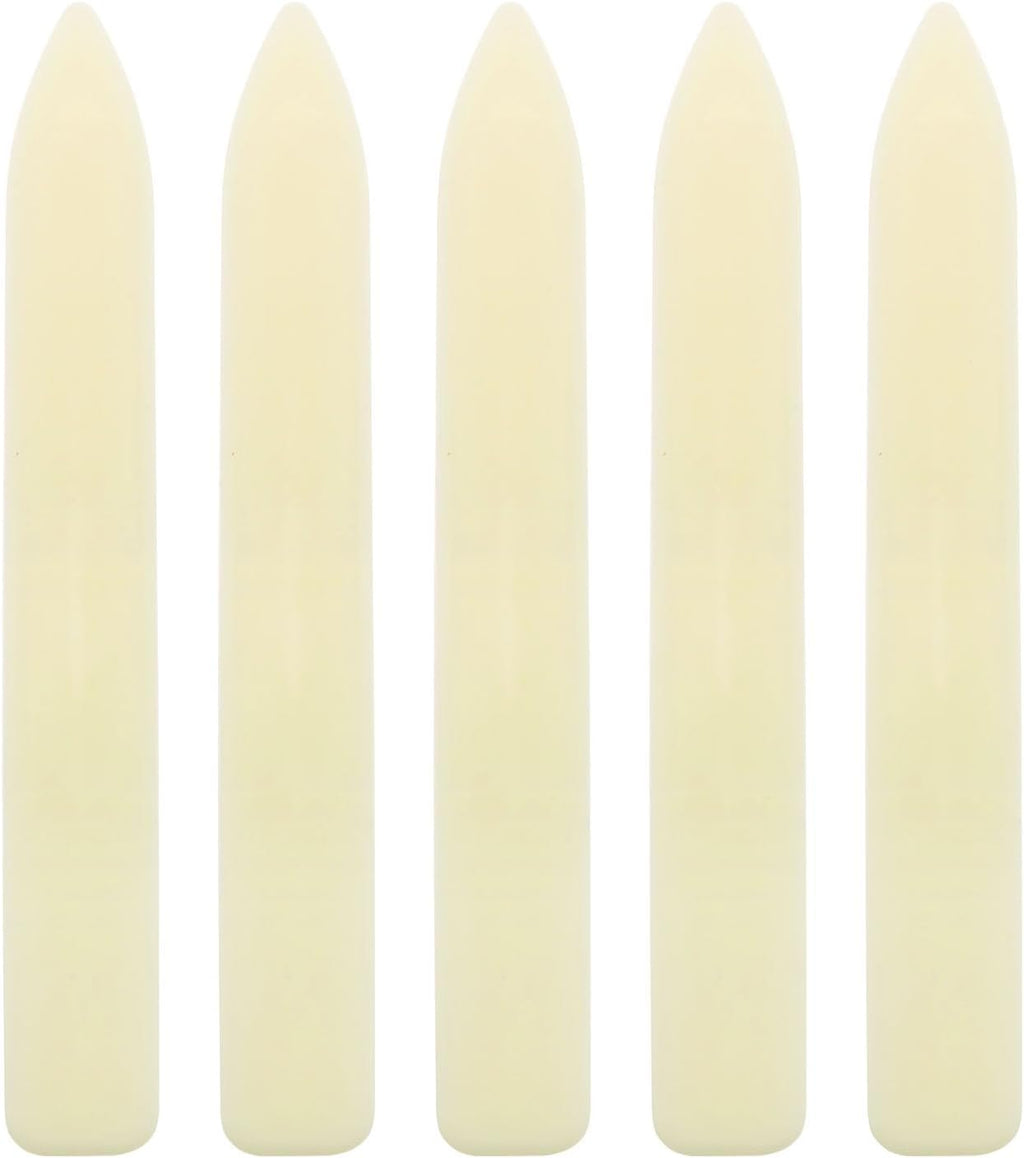 E-outstanding 5PCS ABS Bone Folder Paper Creaser Set Paper Creaser Bone Folder Tool Embossing Folders Bone Folder Tool Creaser Crafting Tool for DIY Handmade Burnishing Bookbinding and Paper Crafts