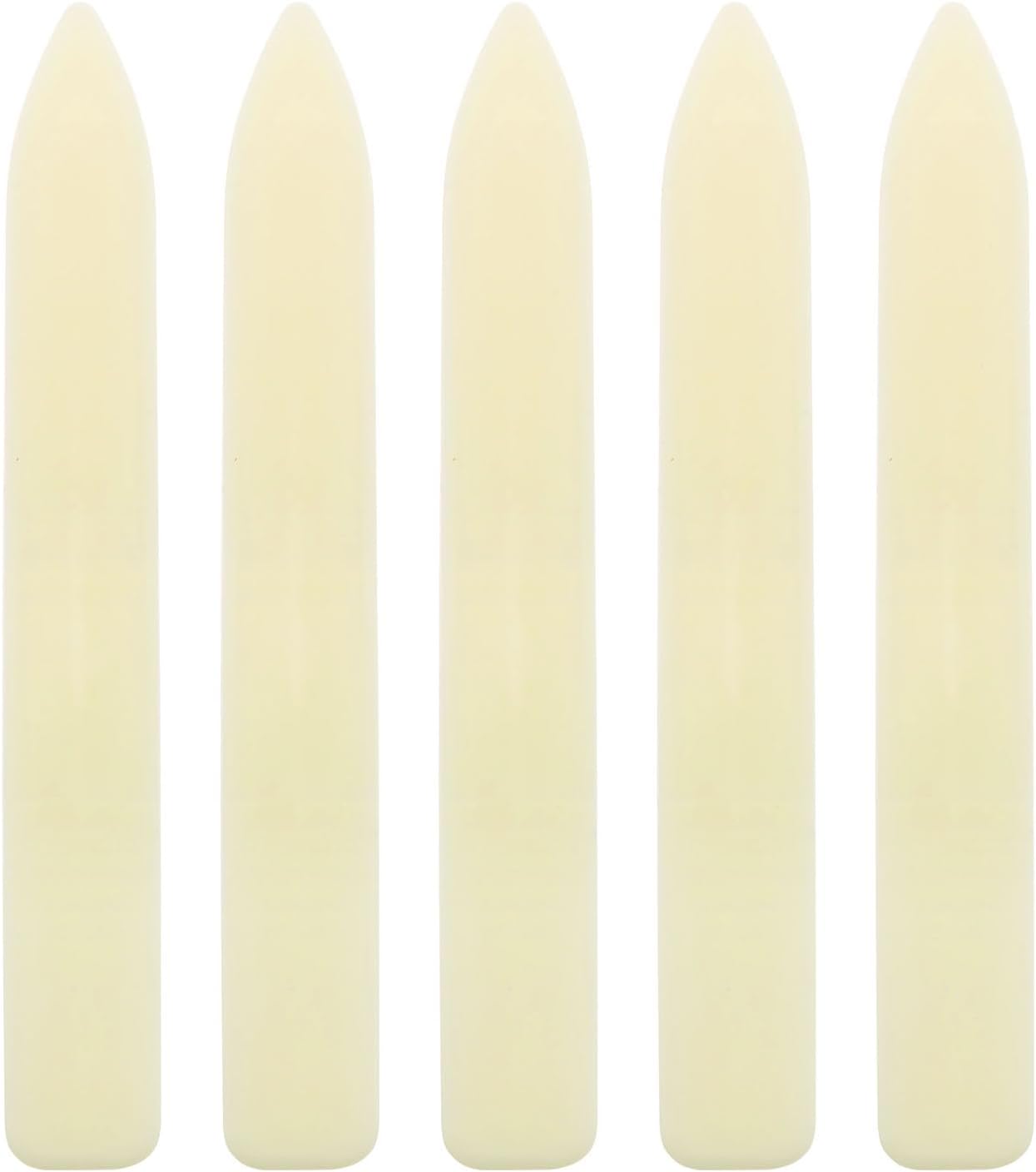E-outstanding 5PCS ABS Bone Folder Paper Creaser Set Paper Creaser Bone Folder Tool Embossing Folders Bone Folder Tool Creaser Crafting Tool for DIY Handmade Burnishing Bookbinding and Paper Crafts