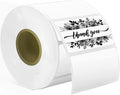 Phomemo 1.25x2.25” White Direct Thermal Label for Address, Self-Adhesive Thermal Stickers Labels, Printer Label for Address, Logo, Shipping, Barcodes, QR Code (1000 Labels/Roll,1 Roll