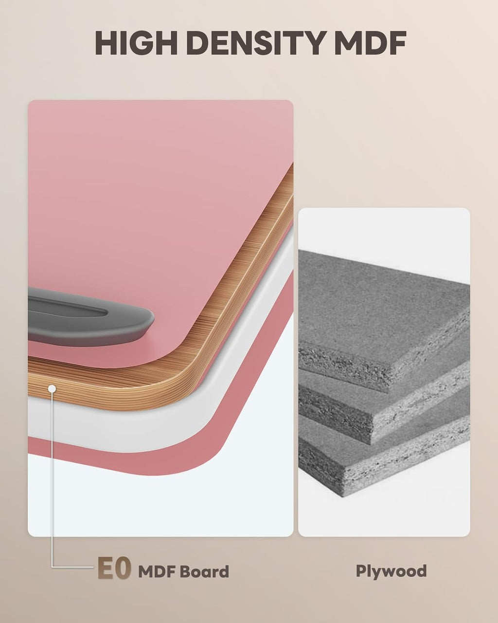 Laptop Desk for Bed with Cooling Fan, SAIJI Height & Angle Adjustable Laptop Stand for Bed, Lap Desk Tray Table, Lightweight Foldable Portable Computer Table