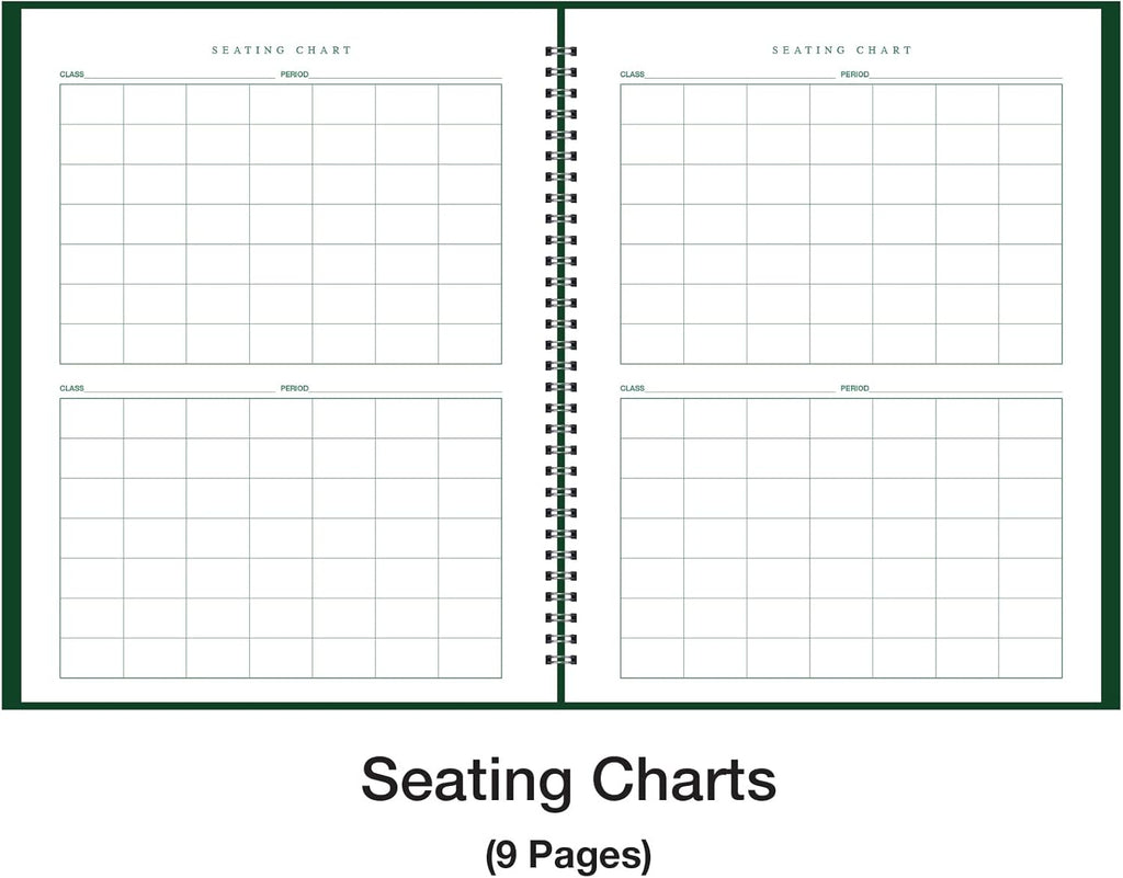 Ward Combination 9-10 Week Class Record + 6 Period Lesson Plan Book